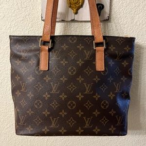 Vintage Authentic Louis Vuitton Cabas Piano shoulder bag vtg